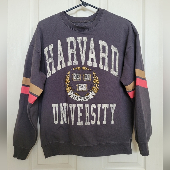 Harvard University Grey Sweater - Picture 1 of 3